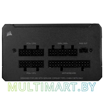 Блок питания Corsair CX750F RGB 750W (CP-9020218-EU) картинка 7